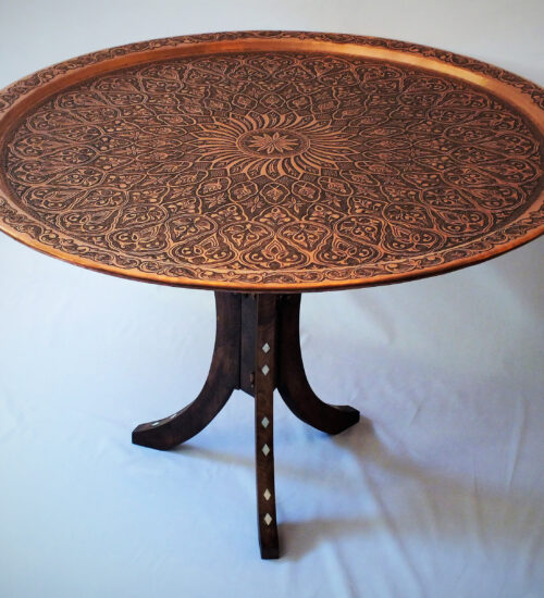 Large Lebanese tray or table