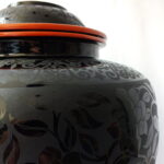 Large Burmese lacquer Vase