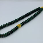 Malachite & Gold necklace