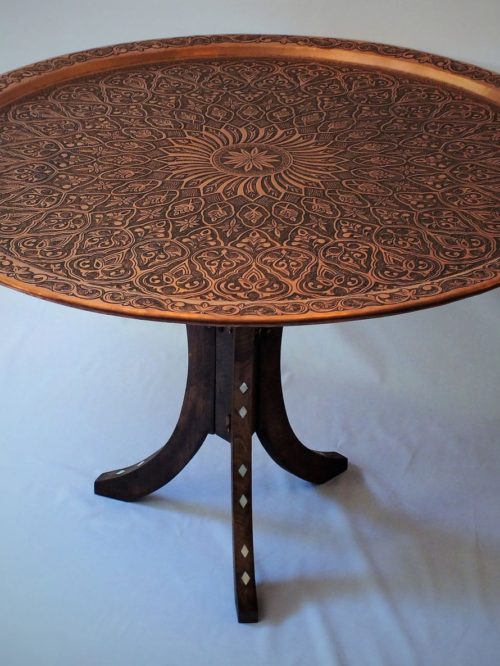 Lebanese copper table