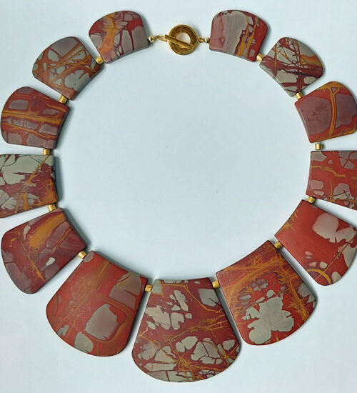 Noreena Jasper Collar Necklace