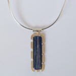 Kyanite & silver Pendant