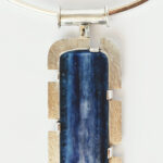 Kyanite & silver Pendant