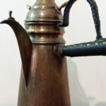 Vintage lebanese Copper Coffee Pot