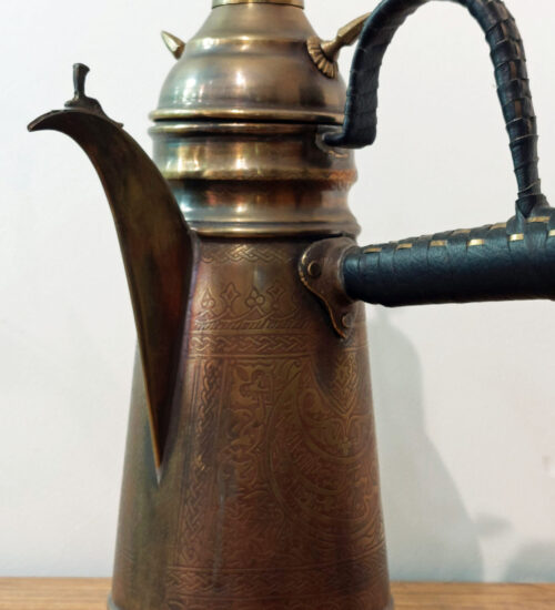 Vintage lebanese Copper Coffee Pot