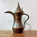 Vintage lebanese Copper Coffee Pot