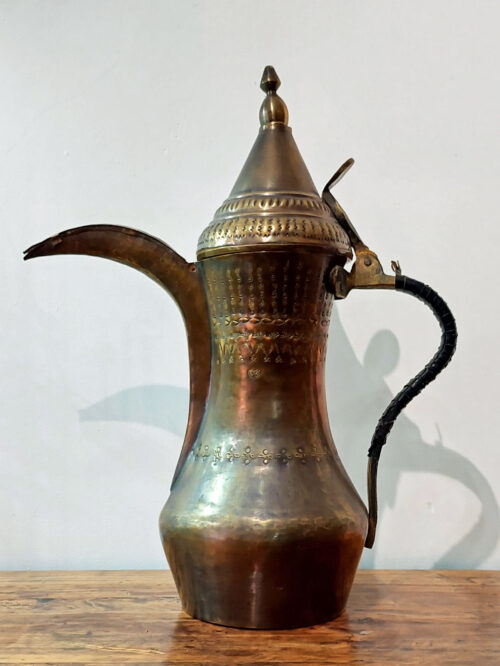 Vintage lebanese Copper Coffee Pot
