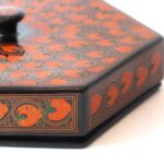 Burmese Lacquer, Strawberry Dish