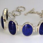 Lapis Cabochon oval bracelet, £380