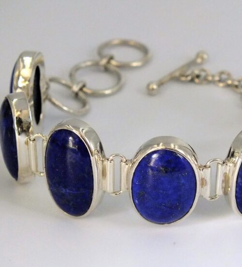 Lapis Cabochon oval bracelet, £380