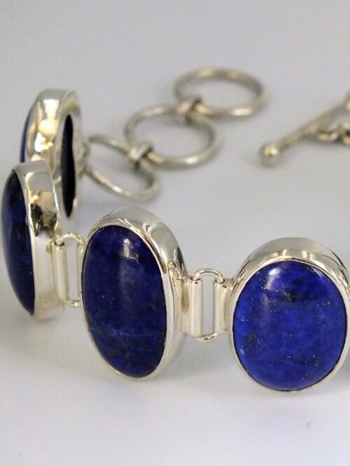 Lapis Cabochon oval bracelet, £380