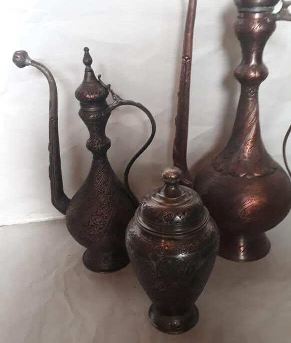 The antique pieces from the souk that we had to leave in Tripoli. We later learnt they were all Ottoman pieces from late C19th - early C20th