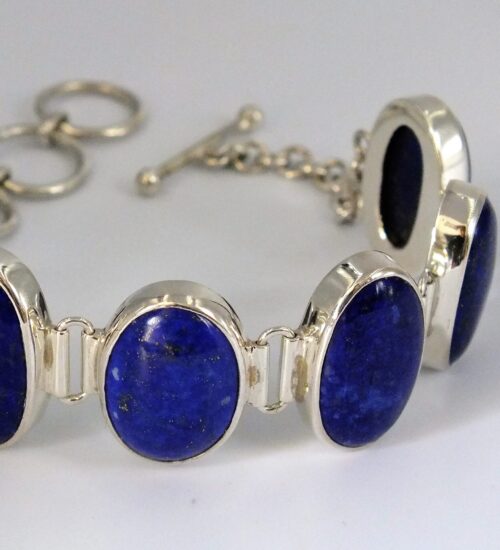 Lapis Cabochon oval bracelet, £380