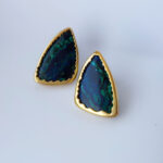 Large Azurite Studs £460