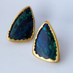 Large Azurite Studs £460