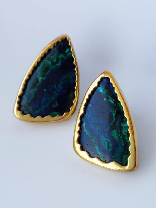 Large Azurite Studs £460