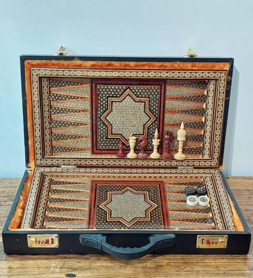 Persian Khatam Iranian Chess & Backgammon