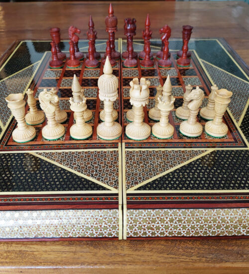 Persian Khatam Iranian Chess & Backgammon