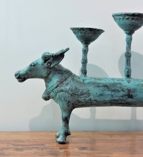 javanese candleholder bronze