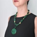 nephrite gold necklace