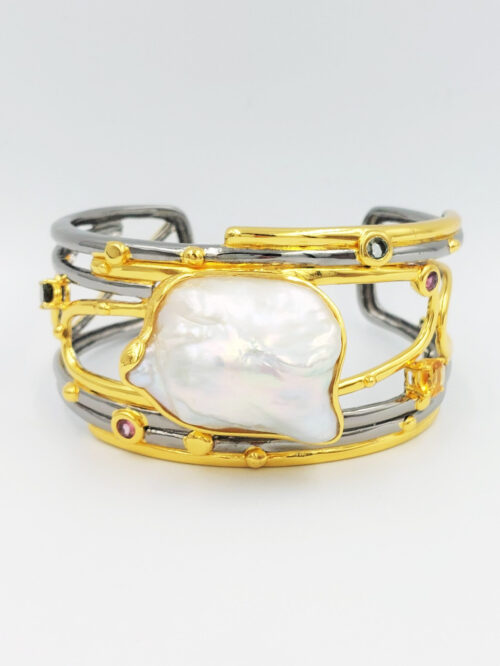 south sea pearl gold bracelet