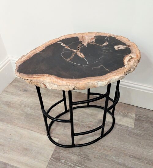 Javanese-fossilised-wood-table