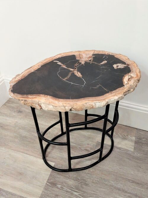 Javanese-fossilised-wood-table