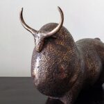 abstract-bronze-bull-sculpture