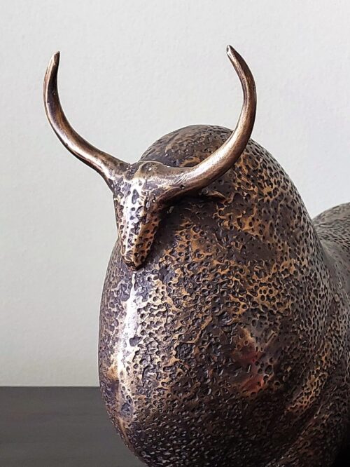 abstract-bronze-bull-sculpture