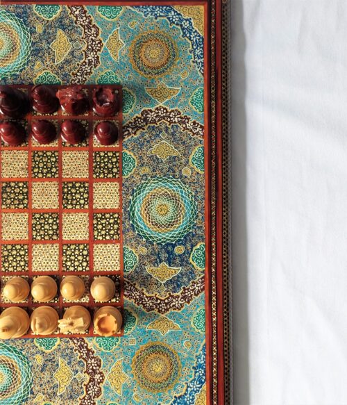 Persian-handmade-chess-set