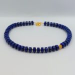 Afghan-lapis-yellow-gold-necklace
