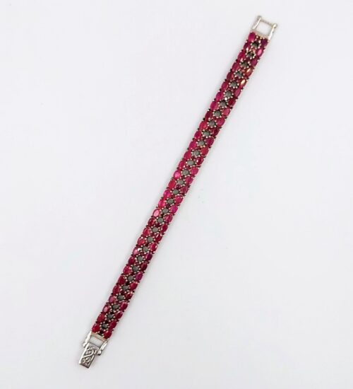 tennis-bracelet-ruby-silver