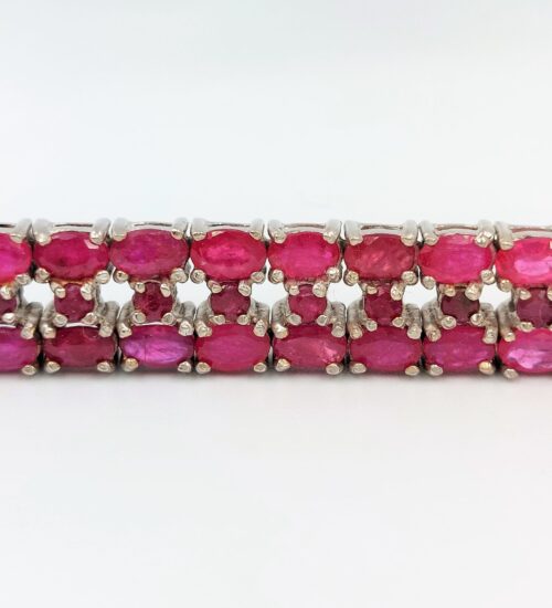 triple-row-ruby-bracelet