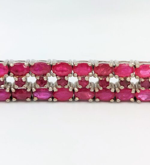 triple-row-ruby-bracelet