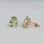 green-amethyst-rose-gold-studs