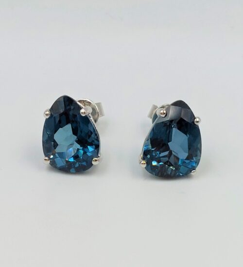 London-blue-topaz-stud-earrings