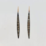 brown-diamond-gold-earrings