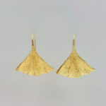 gingko-leaf-gold-earrings