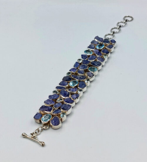tanzanite-silver-bracelet
