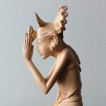 Balinese-praying-girl-carving