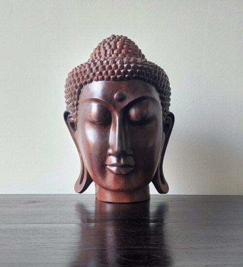 Ebony-wood-Buddha-carving
