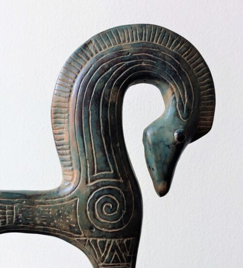 bronze-horse-antique-style-sculpture