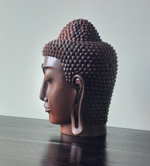 ebony-Buddha-head