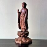 handcarved-ebony-wood-Buddha