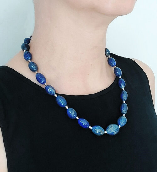 blue-lapis-gold necklace