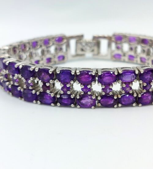 amethyst-silver-tennis-bracelet