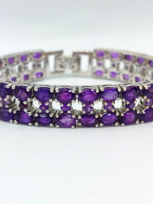 amethyst-silver-tennis-bracelet