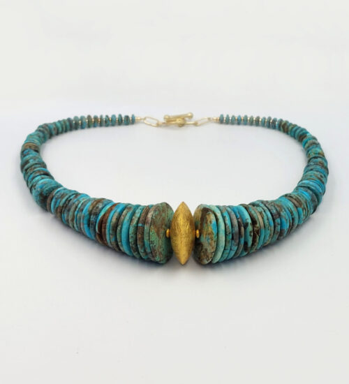 discs-turquoise-gold-statement-necklace