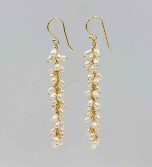 white-pearl-cascade-earrings-gold