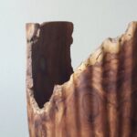 ethical-teak-wood-vase